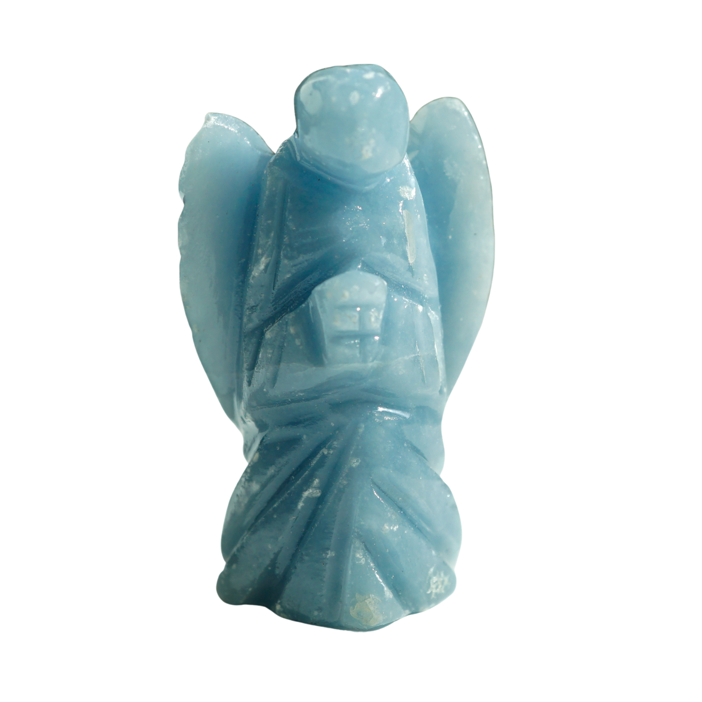 Angelite Angel Carving