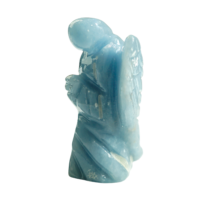 Angelite Angel Carving