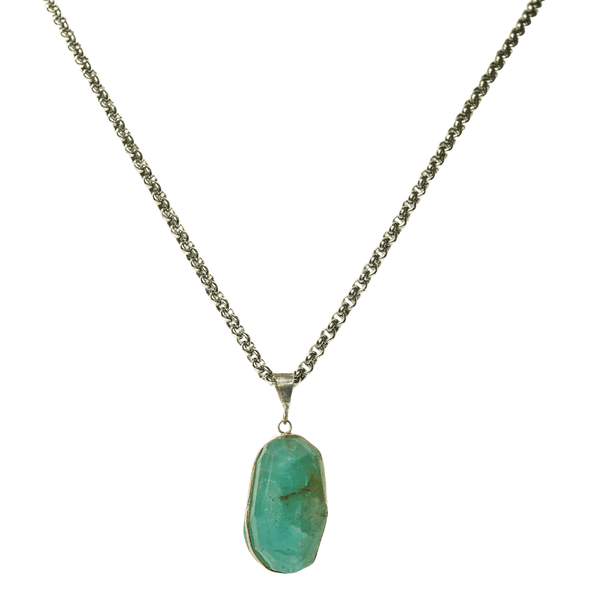 Aquamarine Pendant Necklace