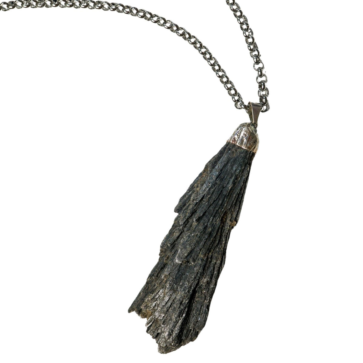 Black Kyanite One-of-a-kind Necklace