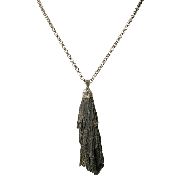 Black Kyanite One-of-a-kind Necklace