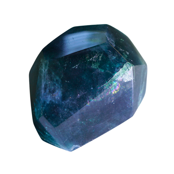 Blue Fluorite Free-form Crystal