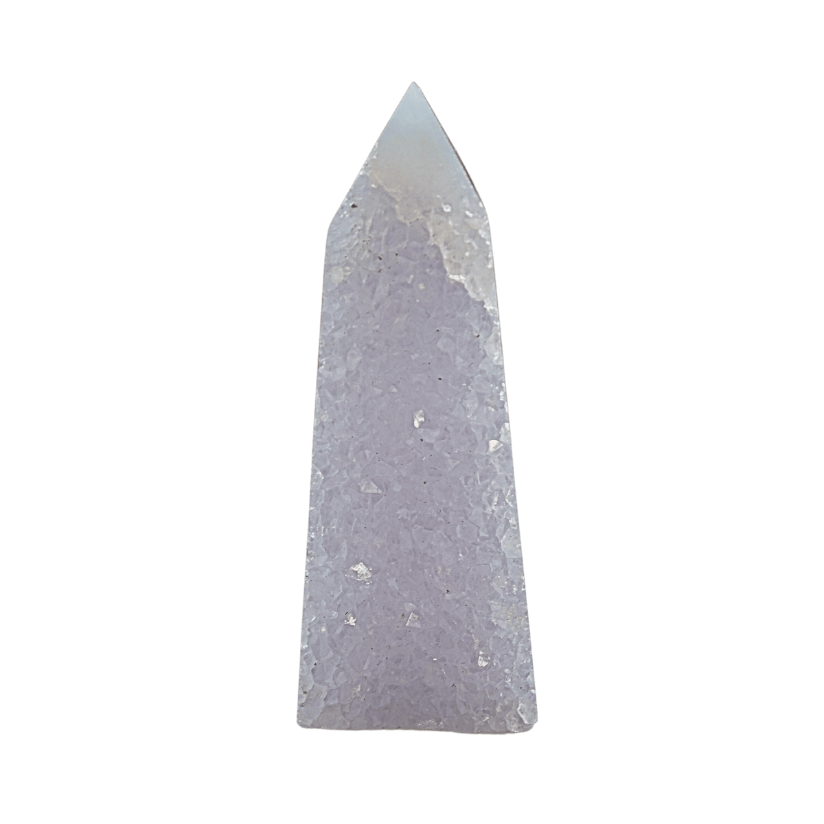 Blue Lace Agate Geode Point