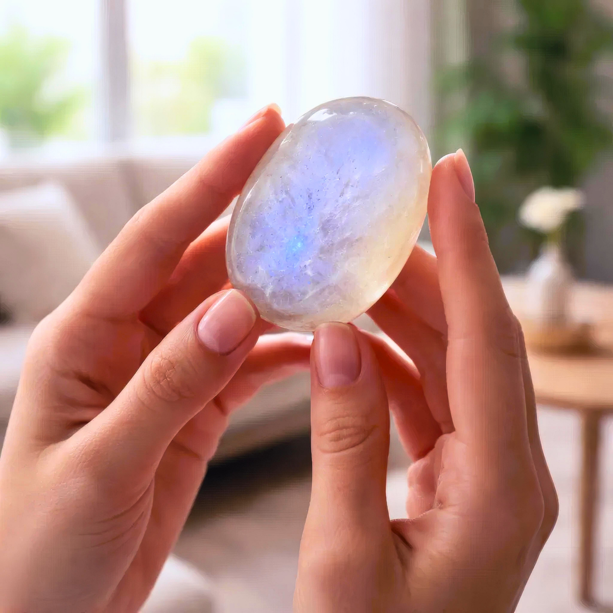 Blue Moonstone Touchstone