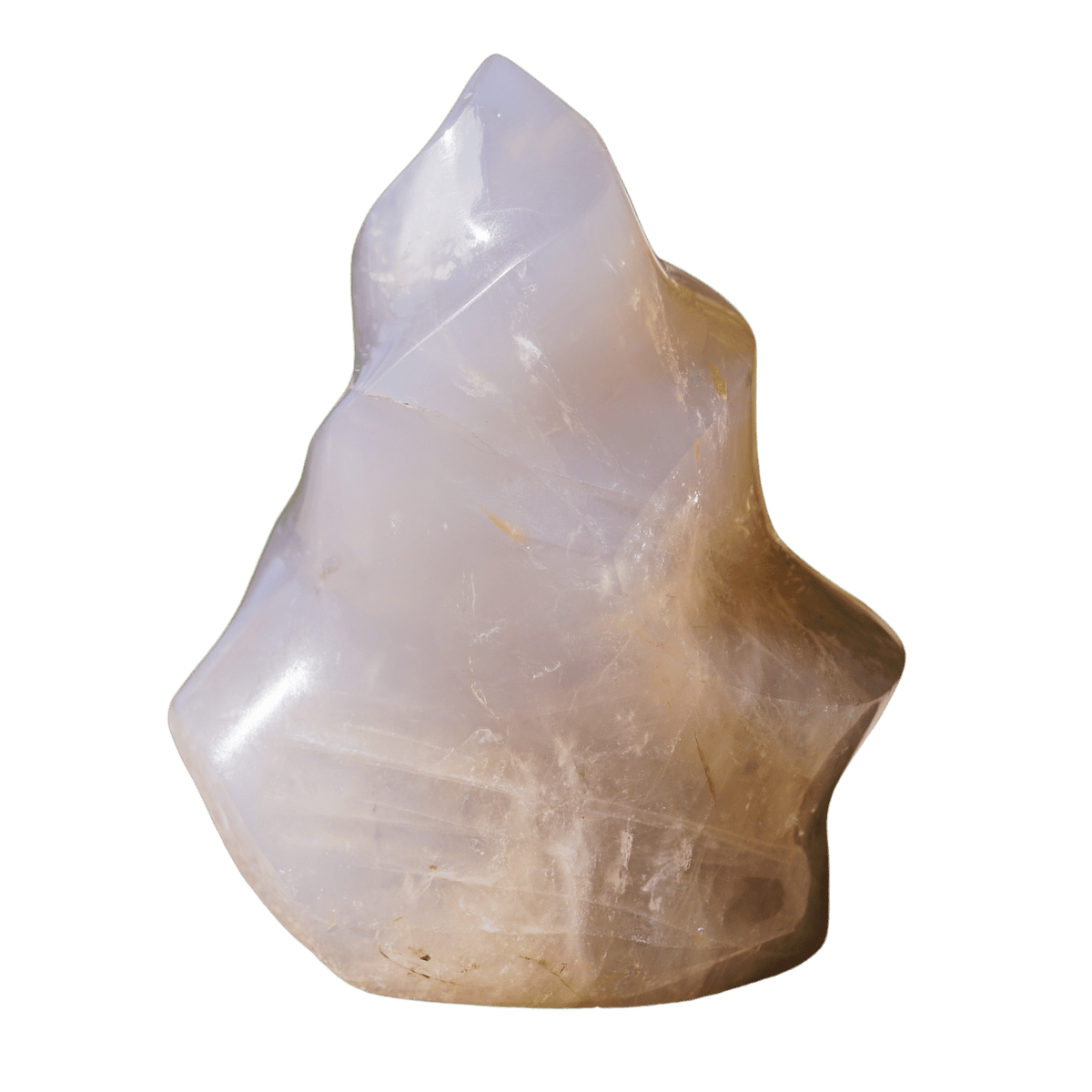 Blue Rose Quartz Flame
