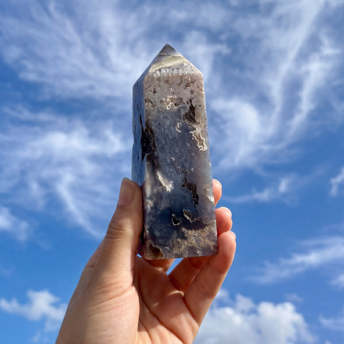 Blue Sky Agate Point