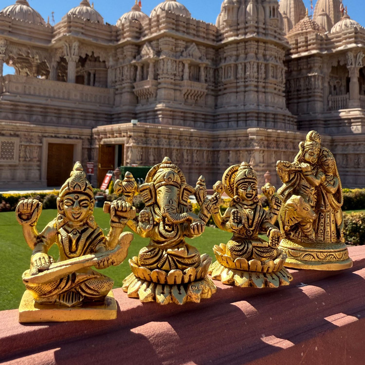 Ganesh Brass Altar Statue