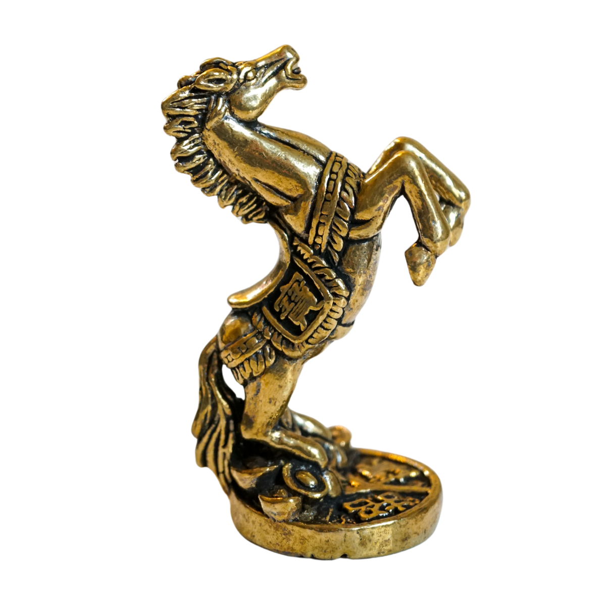 Brass Horse Statue