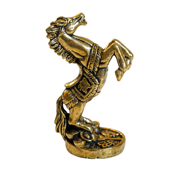 Brass Horse Statue