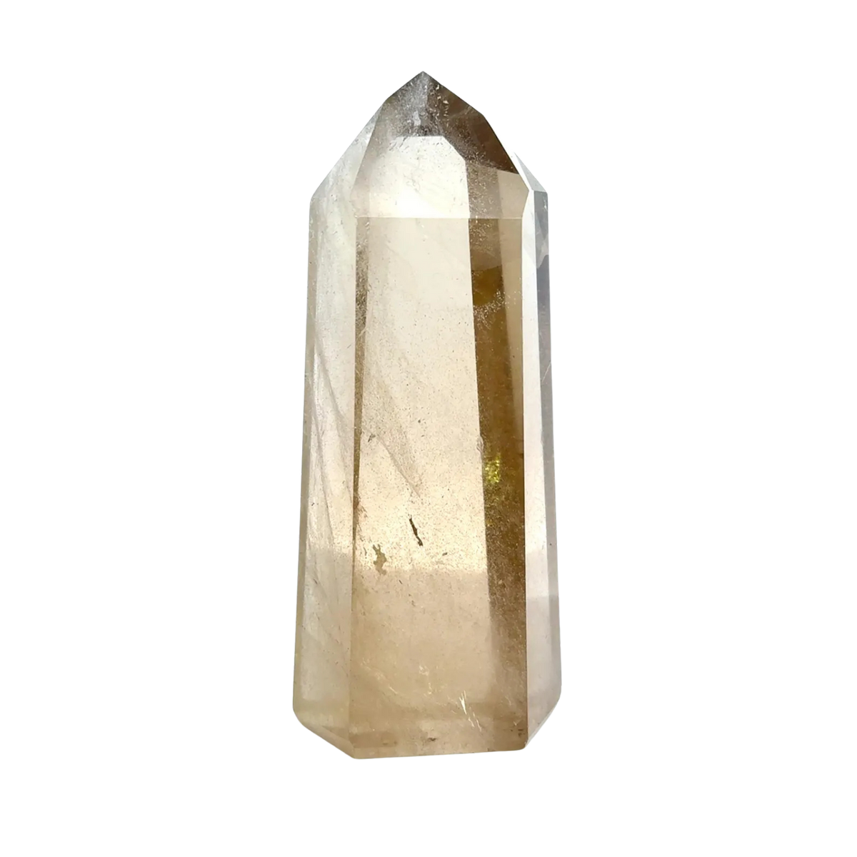 Champagne Citrine Point