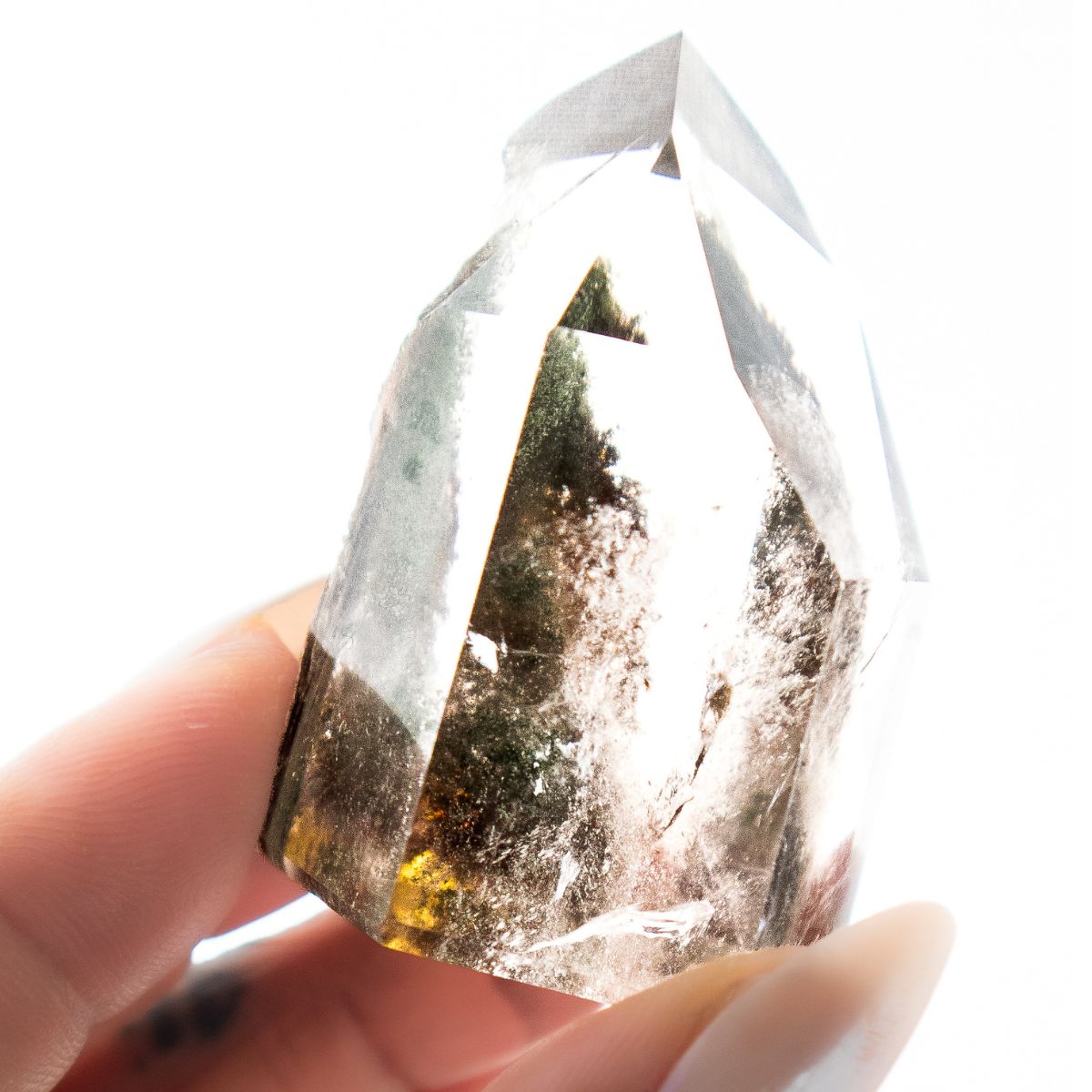 Chlorite Phantom Quartz Point