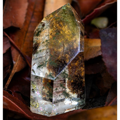 Chlorite Phantom Quartz Point