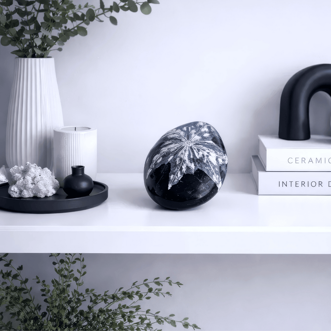 Chrysanthemum Stone | Shop Chrysanthemum Palm Stones from Energy Muse