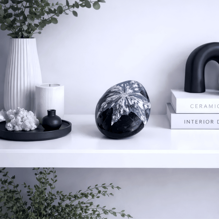 Chrysanthemum Stone | Shop Chrysanthemum Palm Stones from Energy Muse