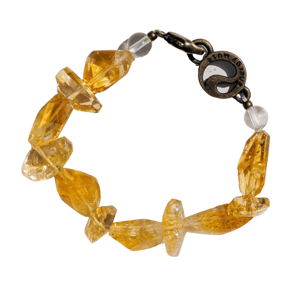 Citrine Gem One-of-a-Kind Bracelet