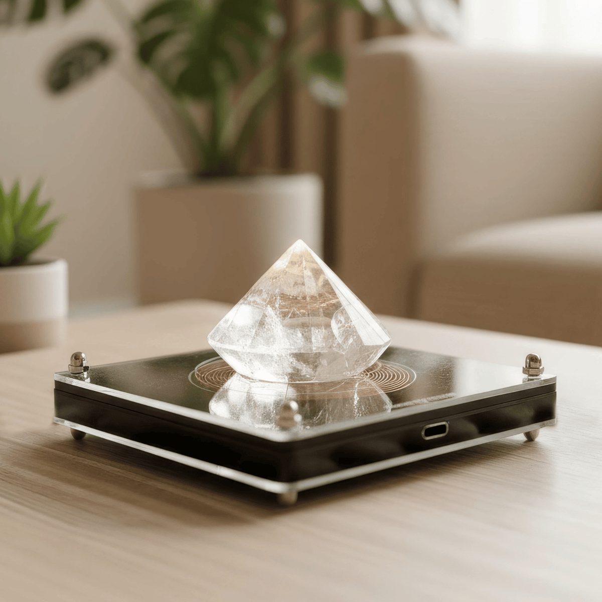 Clear Quartz Diamond