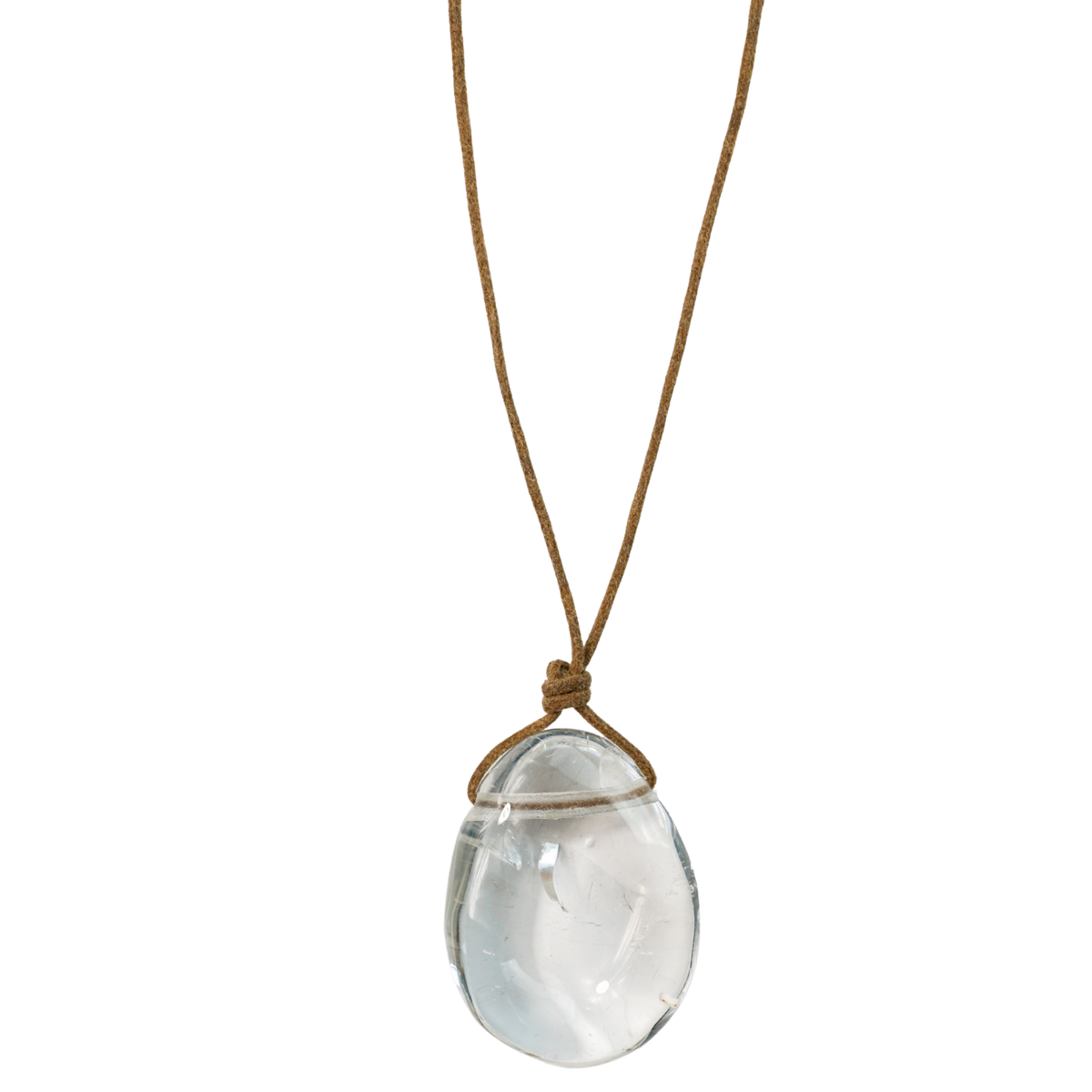 Clear Quartz Pendant Necklace