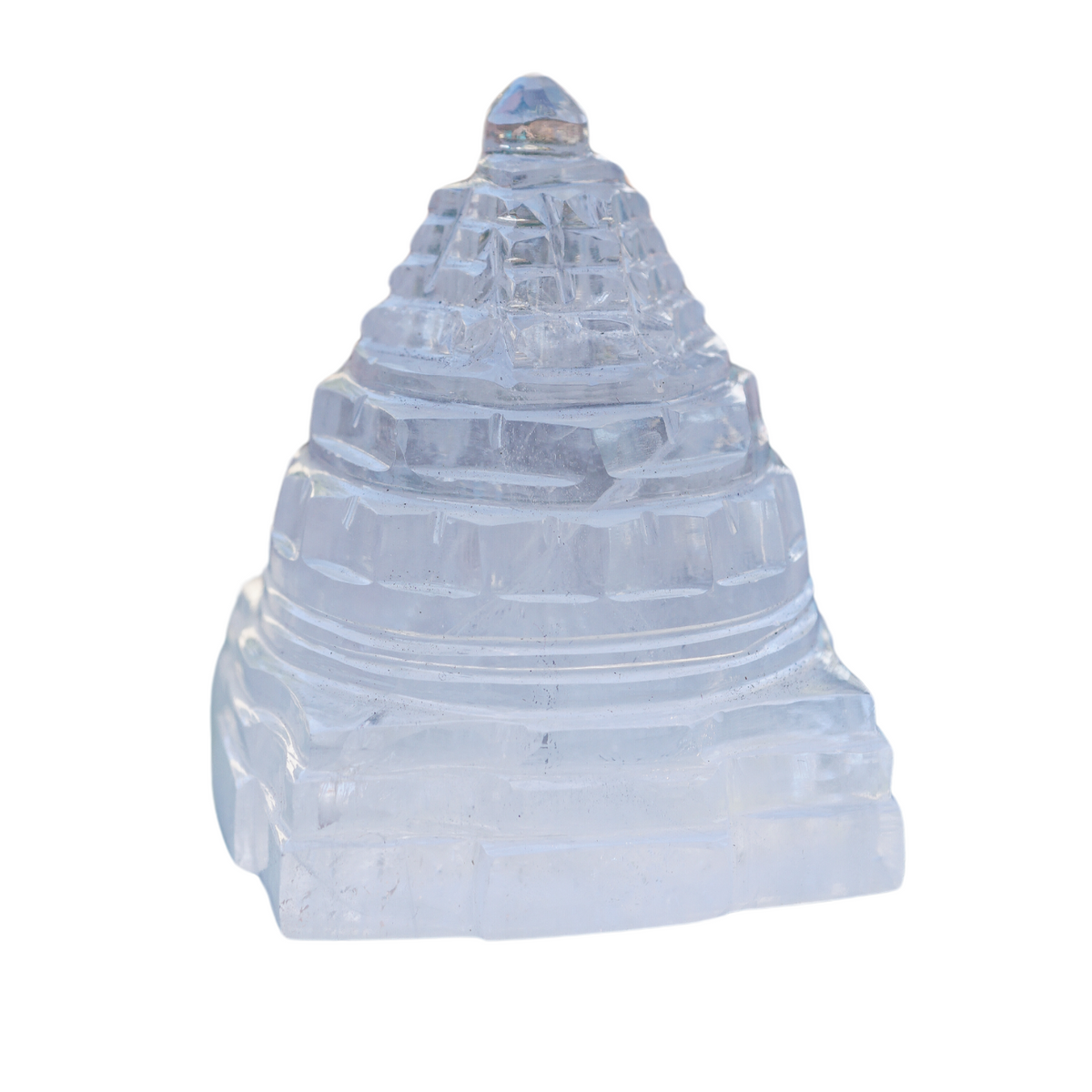 Clear Quartz Sri Yantra