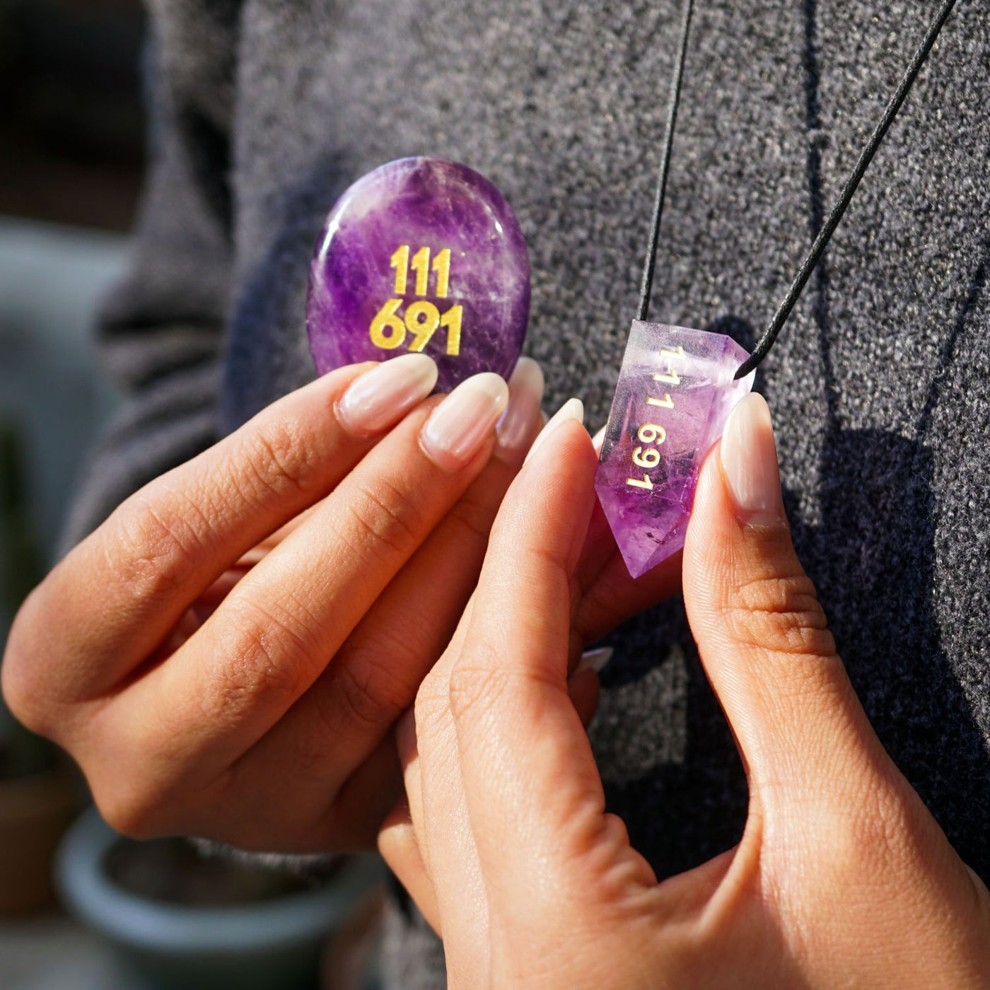 111 691 Amethyst Necklace