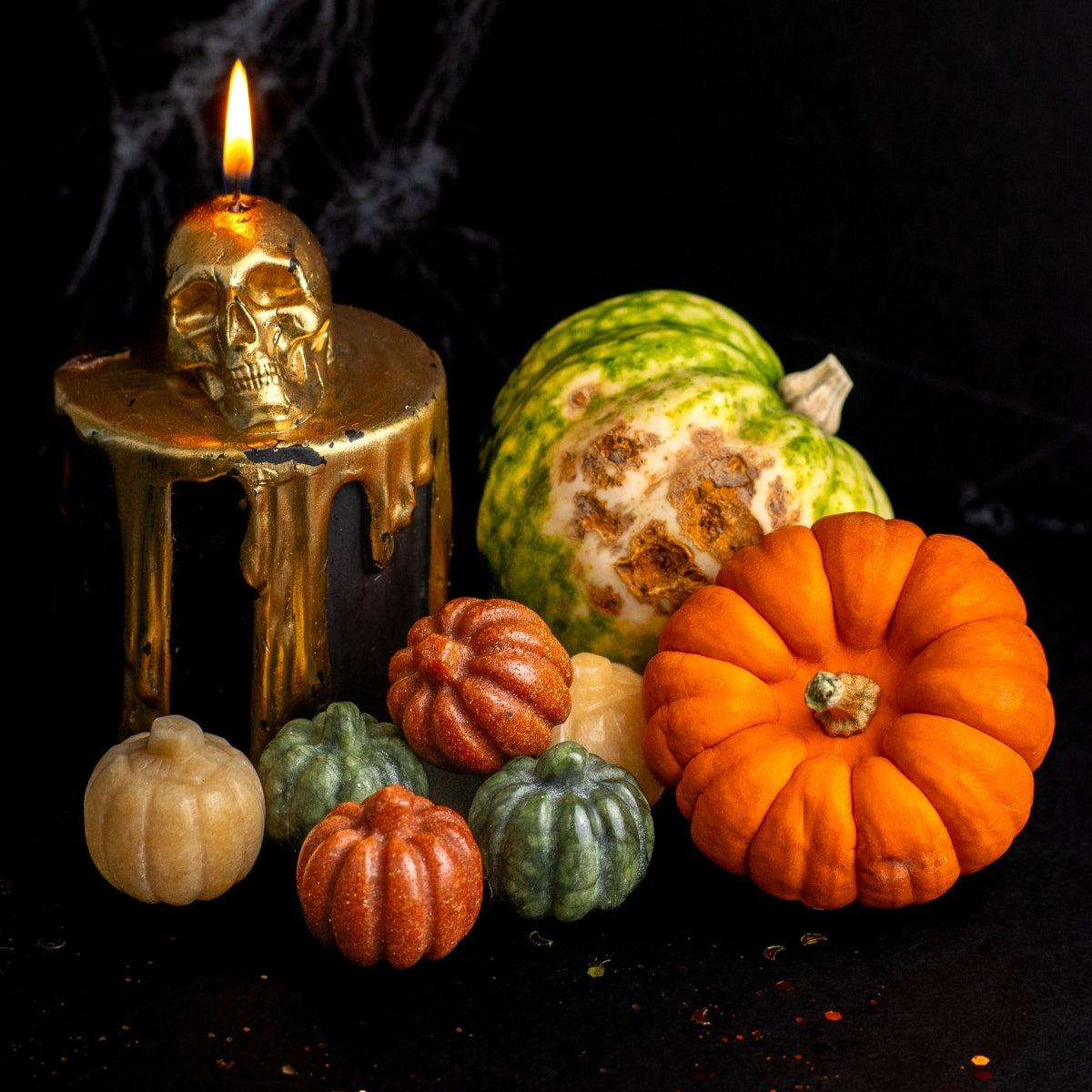 Yellow Calcite Pumpkin