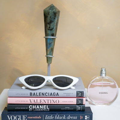 Labradorite Wand on Stand