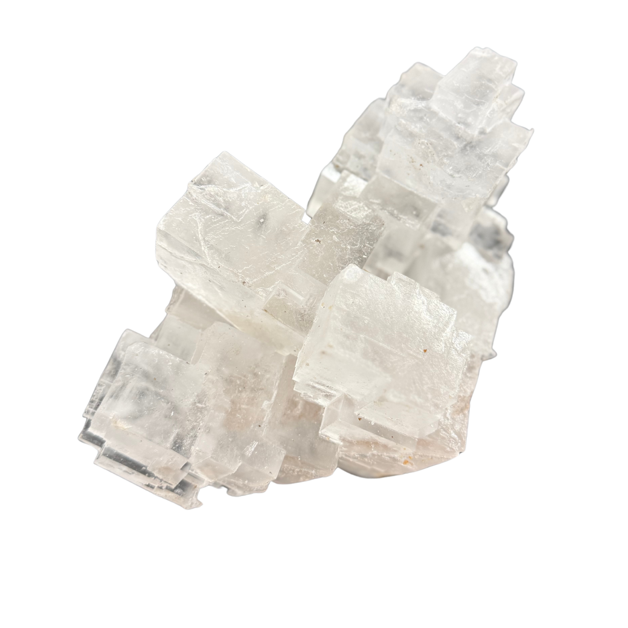 Cubic Halite Cubic Halite Salt Specimen – Rare Moroccan Crystal for Energetic ...