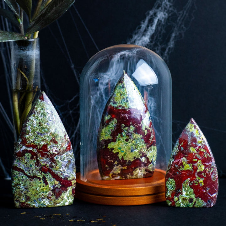 Dragon's Blood Jasper Flame, Shop Dragonsblood Jasper – Energy Muse