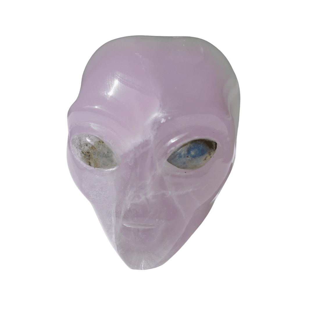 Fluorite Alien Head | The Watcher – Crystal for Intuition