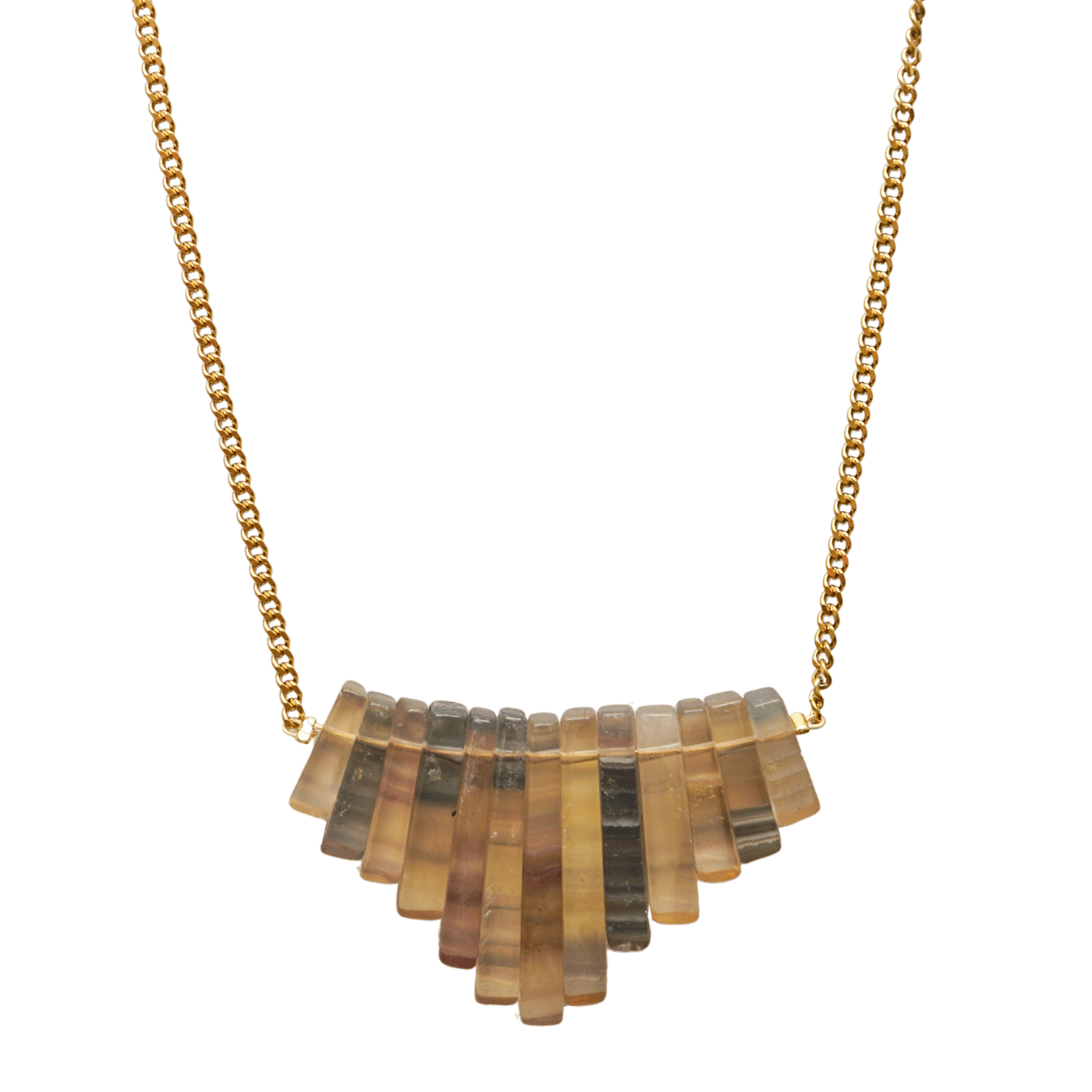 Fluorite Collar Necklace