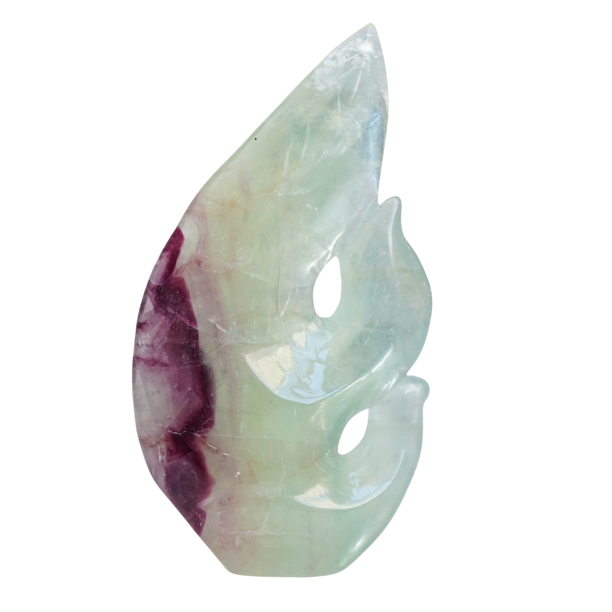 Fluorite Flame Crystal