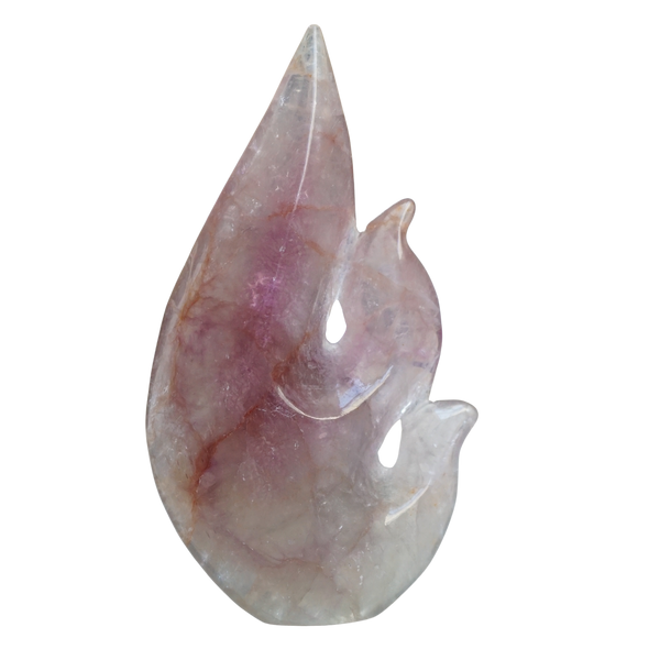 Fluorite Flame Crystal