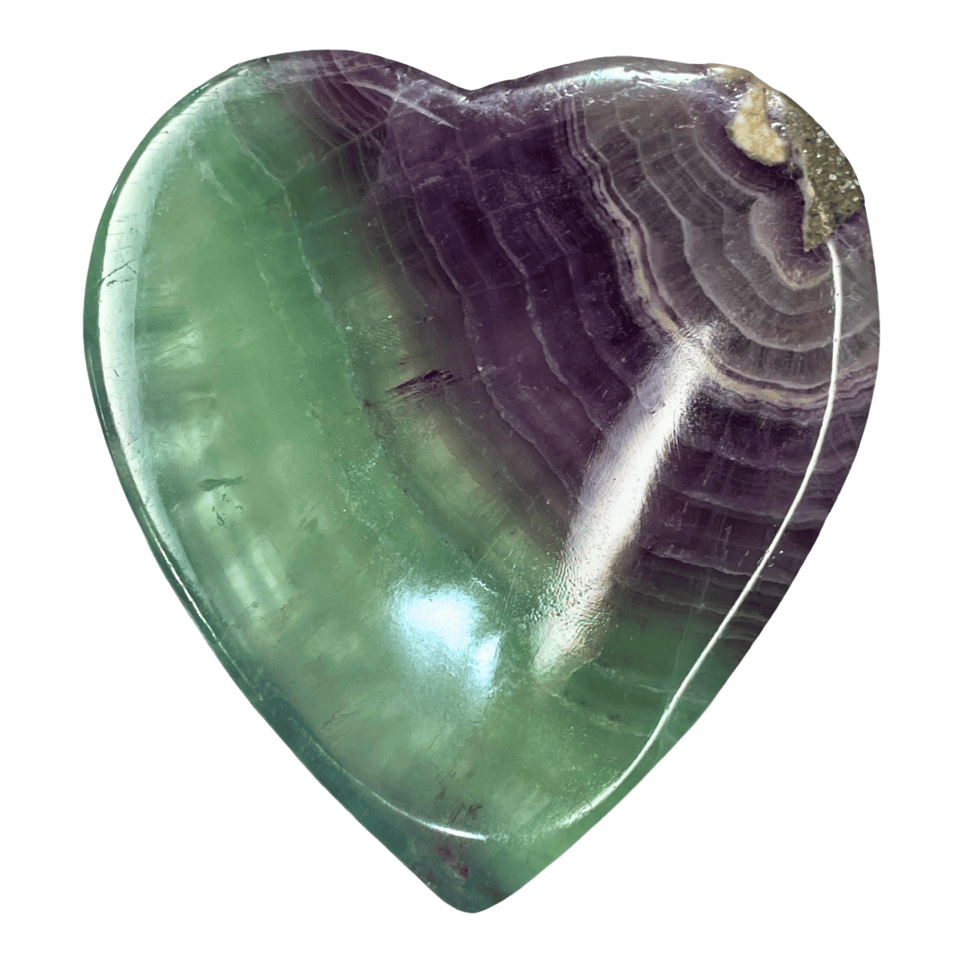 Fluorite Heart Bowl