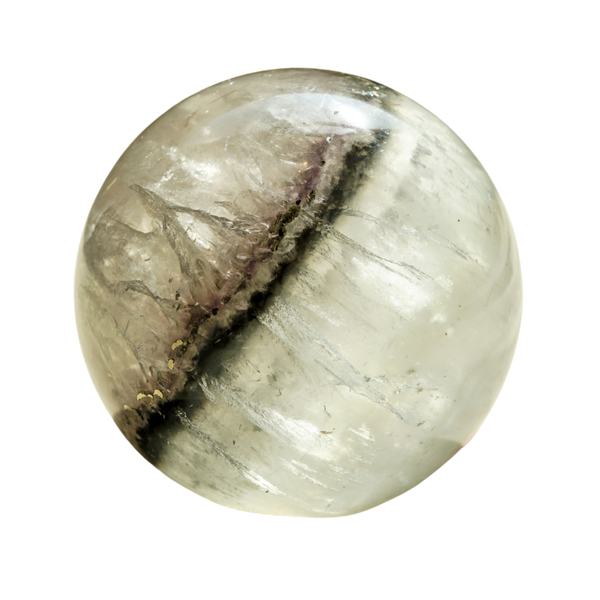 Pyrite & Fluorite Sphere