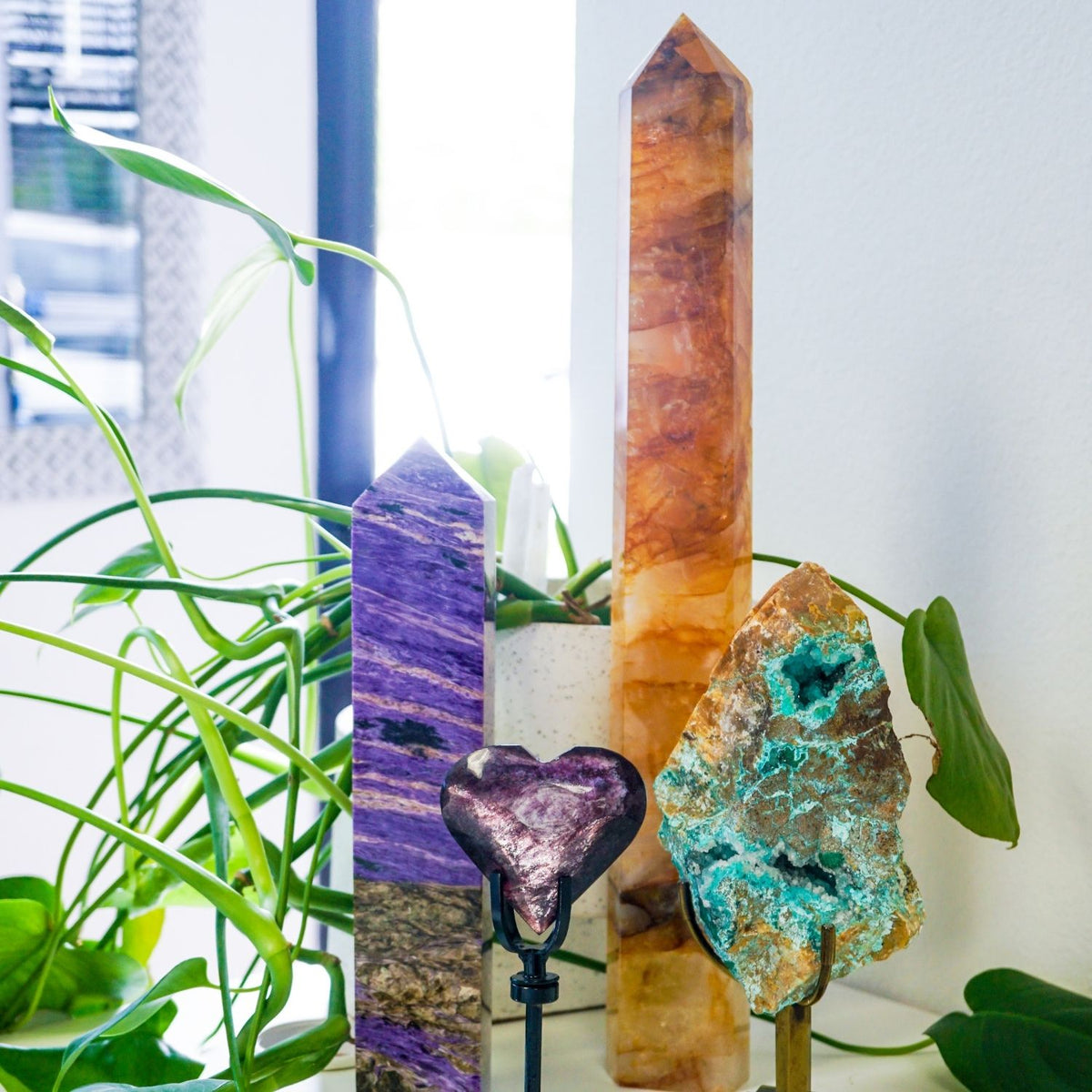 Golden Healer Quartz Tower