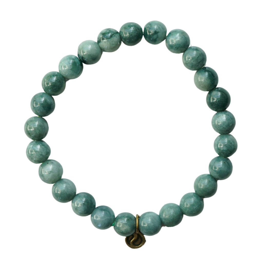 Blue-Green Guatemalan Jade Bracelet – Truth & Ancestral Support