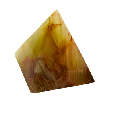 Green Onyx Pyramid