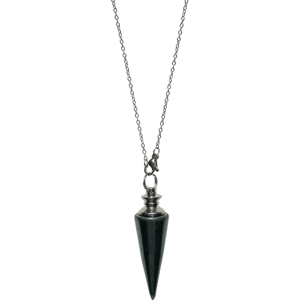 Hematite Pendulum Necklace
