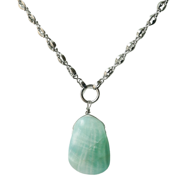Hemimorphite Pendant Necklace