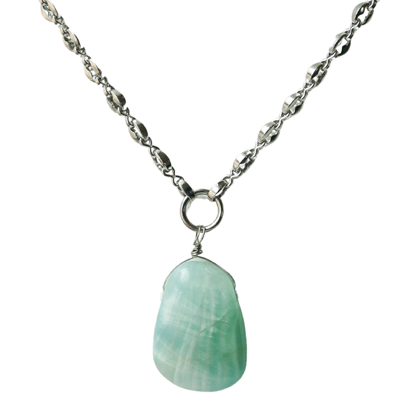 Hemimorphite Pendant Necklace