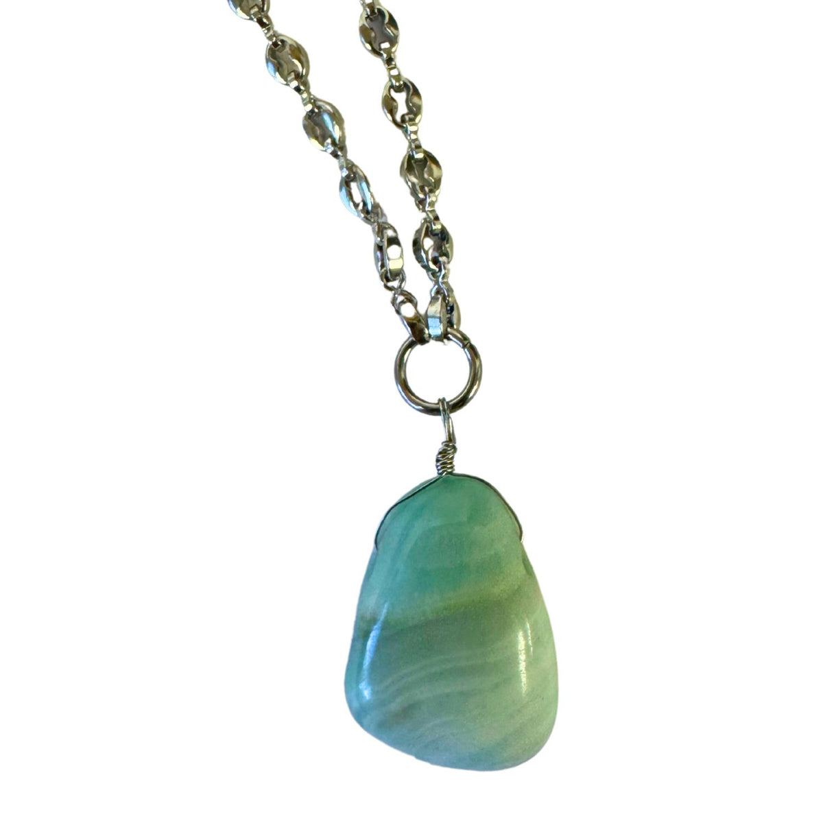 Hemimorphite Pendant Necklace