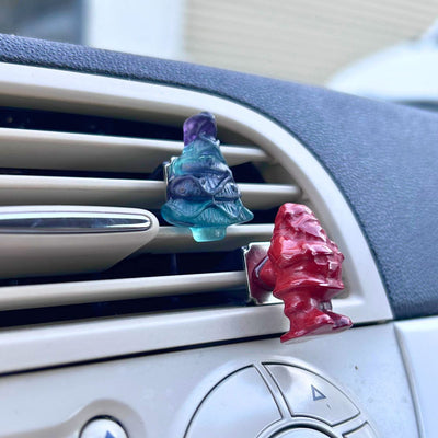 Fluorite Christmas Tree Car Energizer