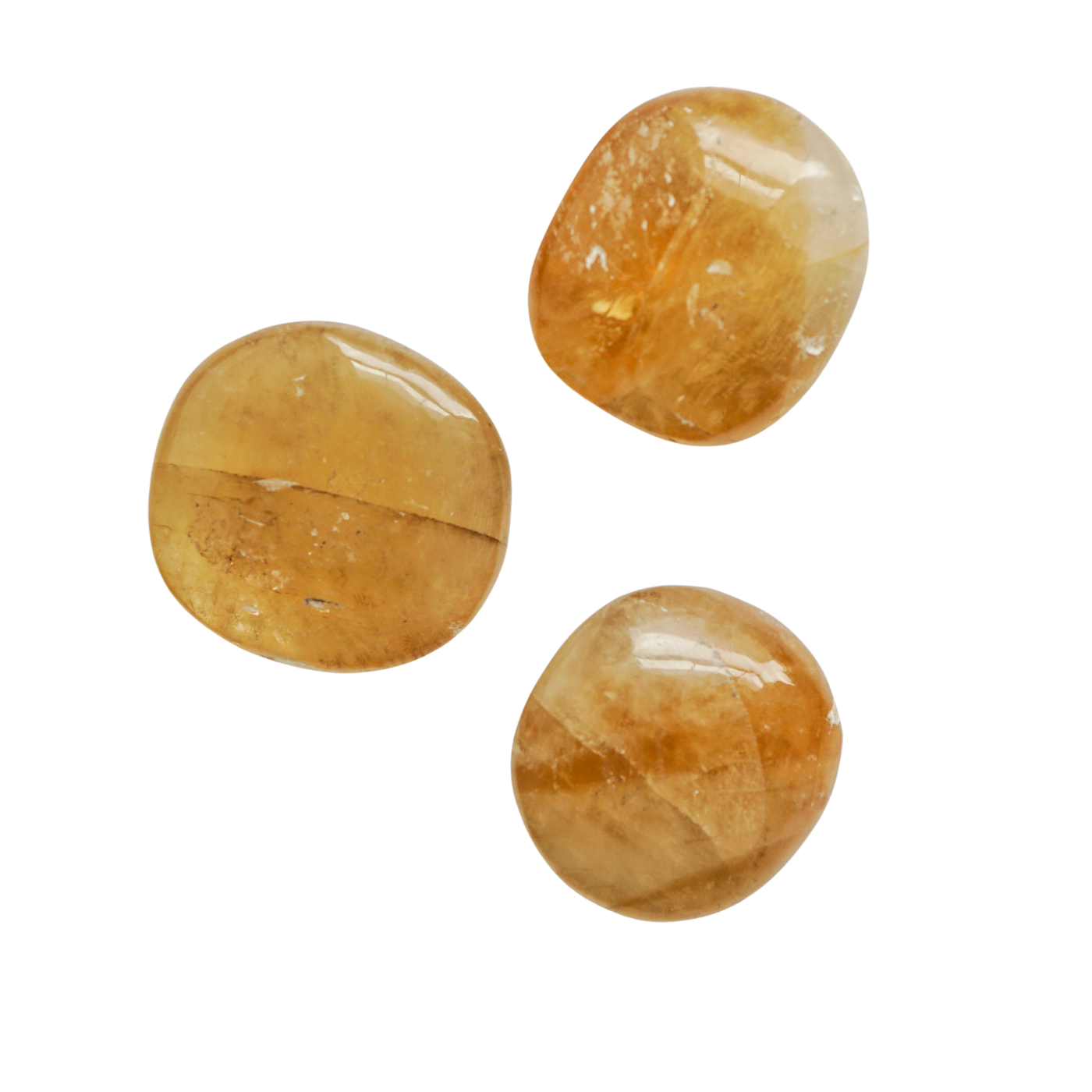 Honey Calcite Coins