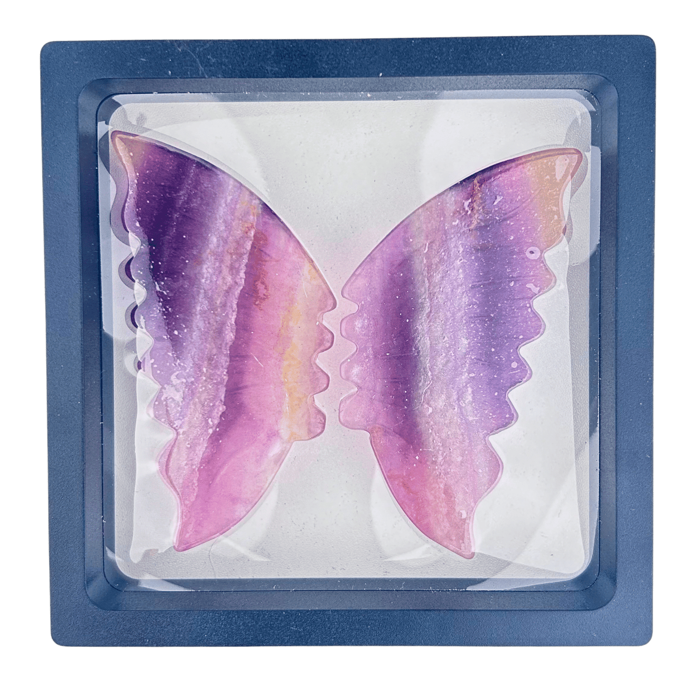 Pink Fluorite Butterfly Wings #107