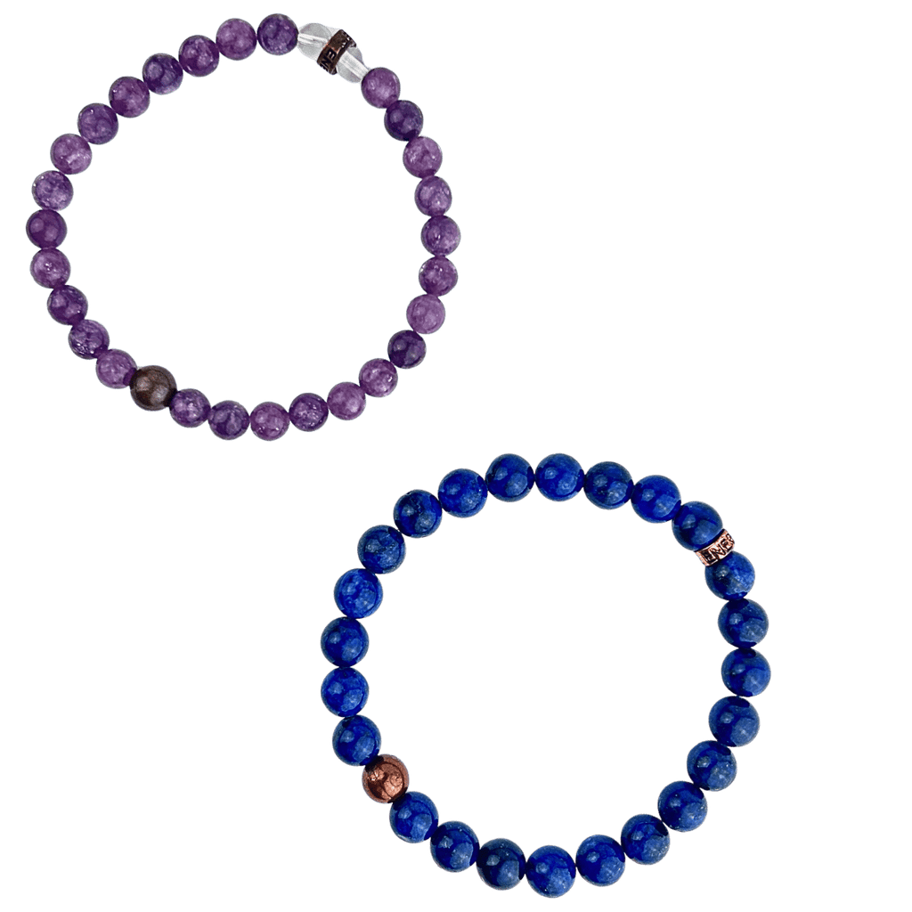 Amethyst + Lapis Lazuli Duo #274 – Energy Muse