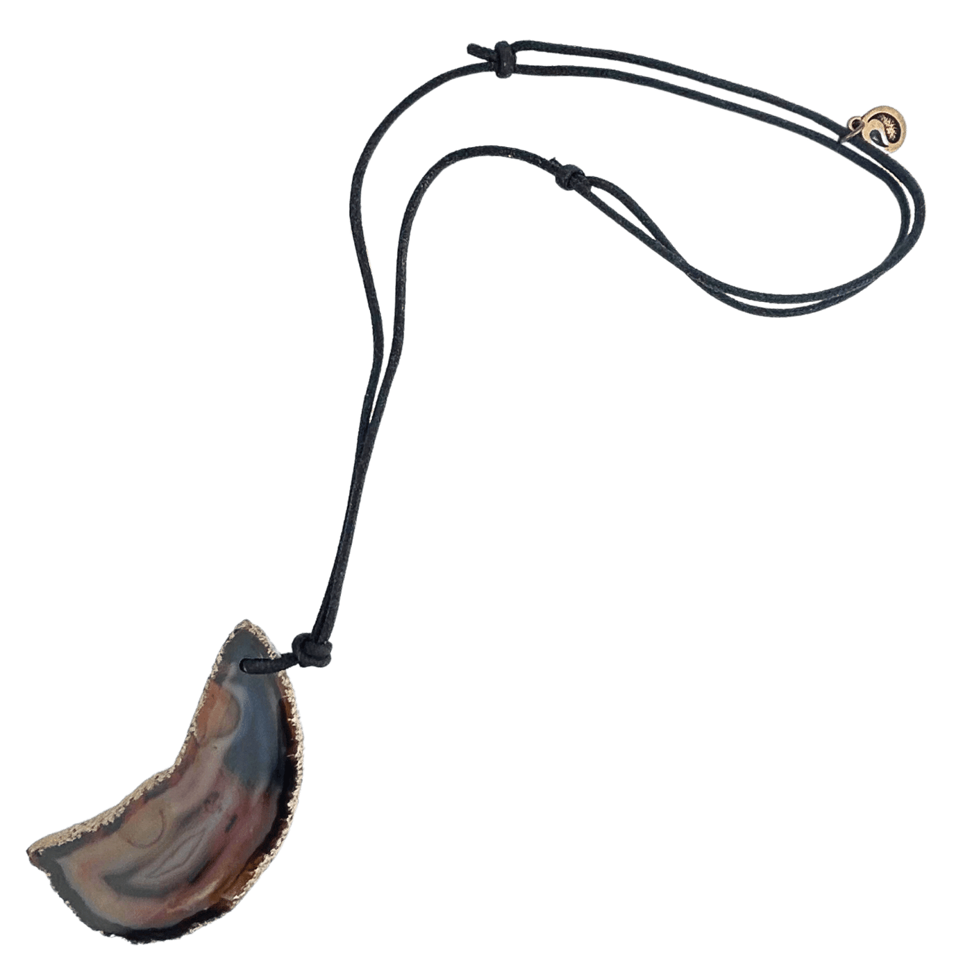 Agate Slice Necklace #283