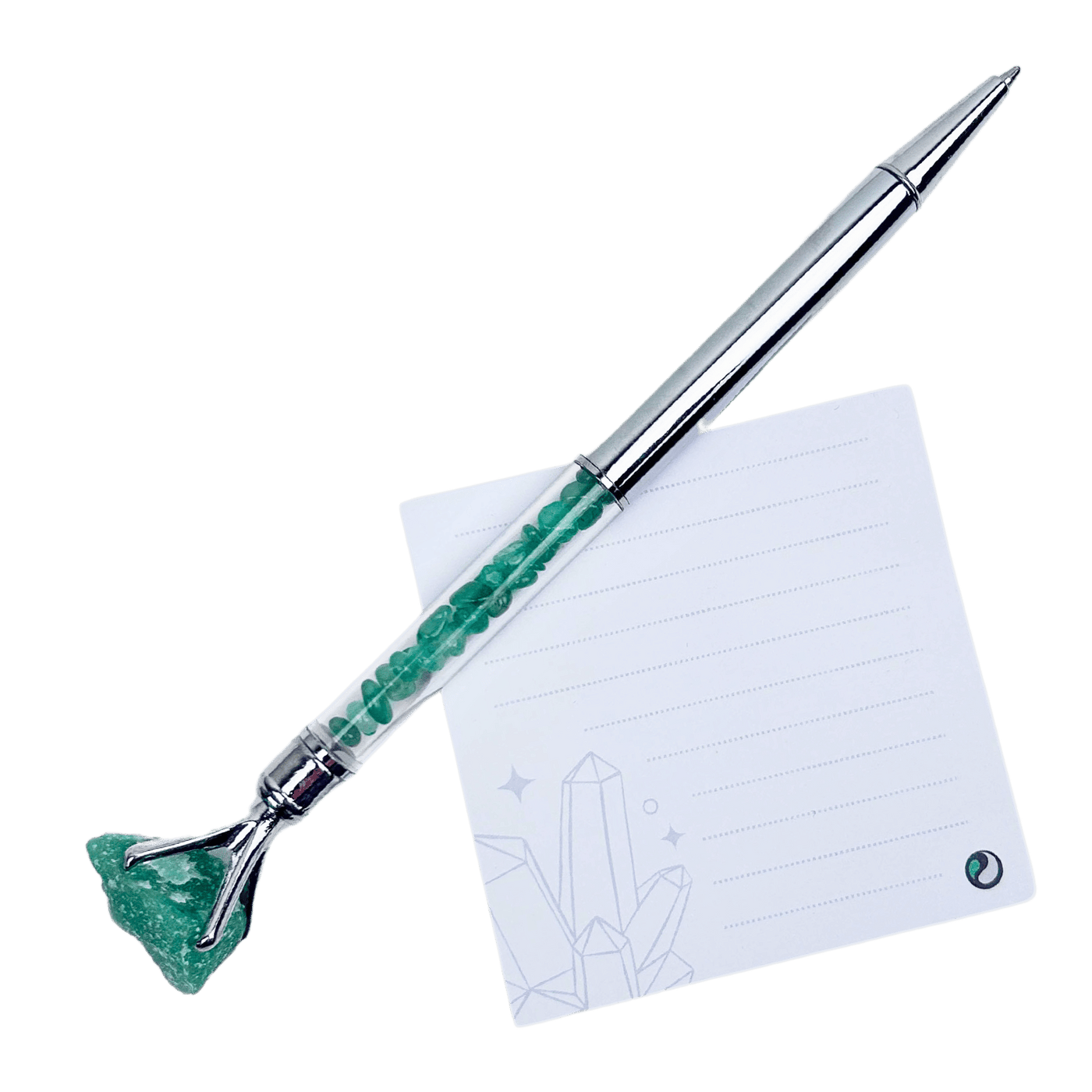 Crystal Pen & Notepad Set