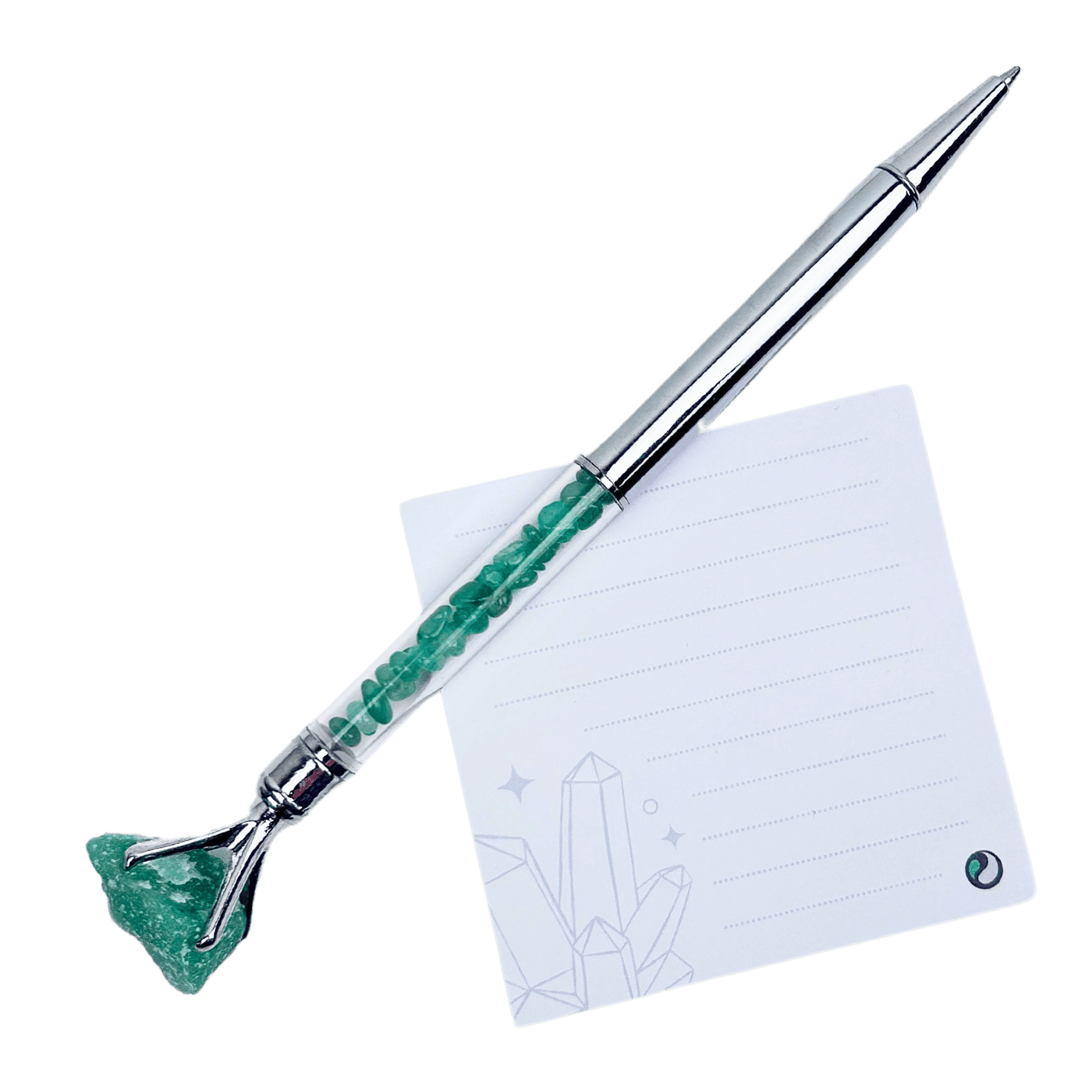 Crystal Notepad Crystal Pen & Notepad Set | Stocking Stuffers for Holiday Season ...