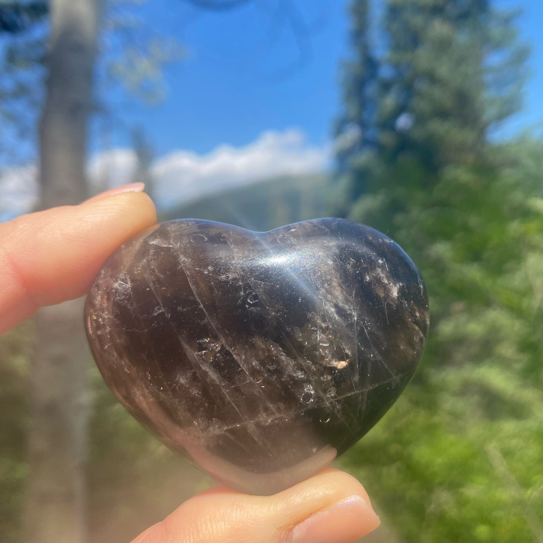 Smoky Quartz Heart | Shop Smoky Quartz Crystals at Energy Muse