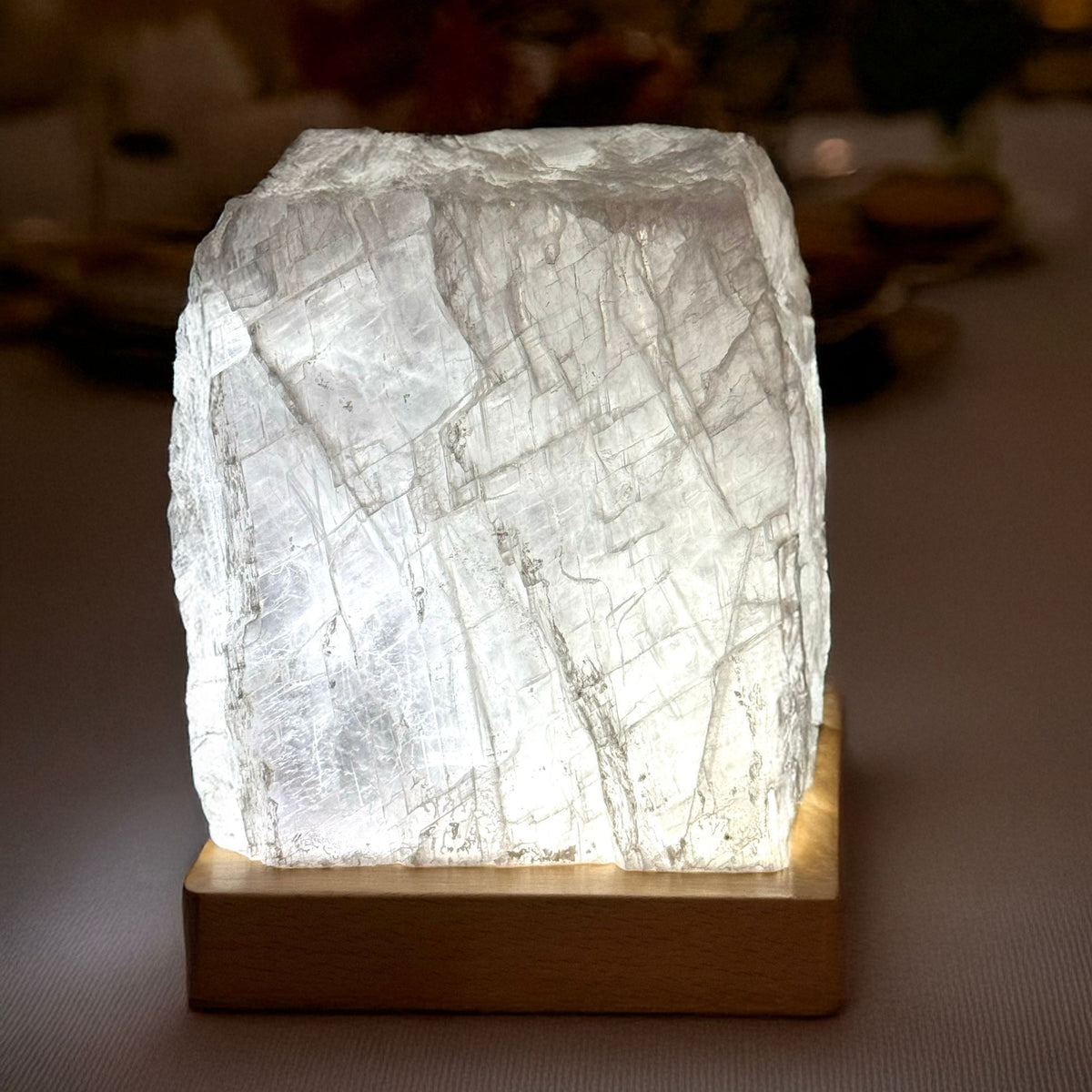 Ice Selenite Light