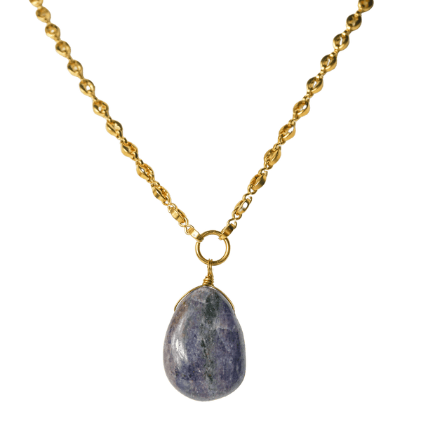 Iolite Pendant Necklace